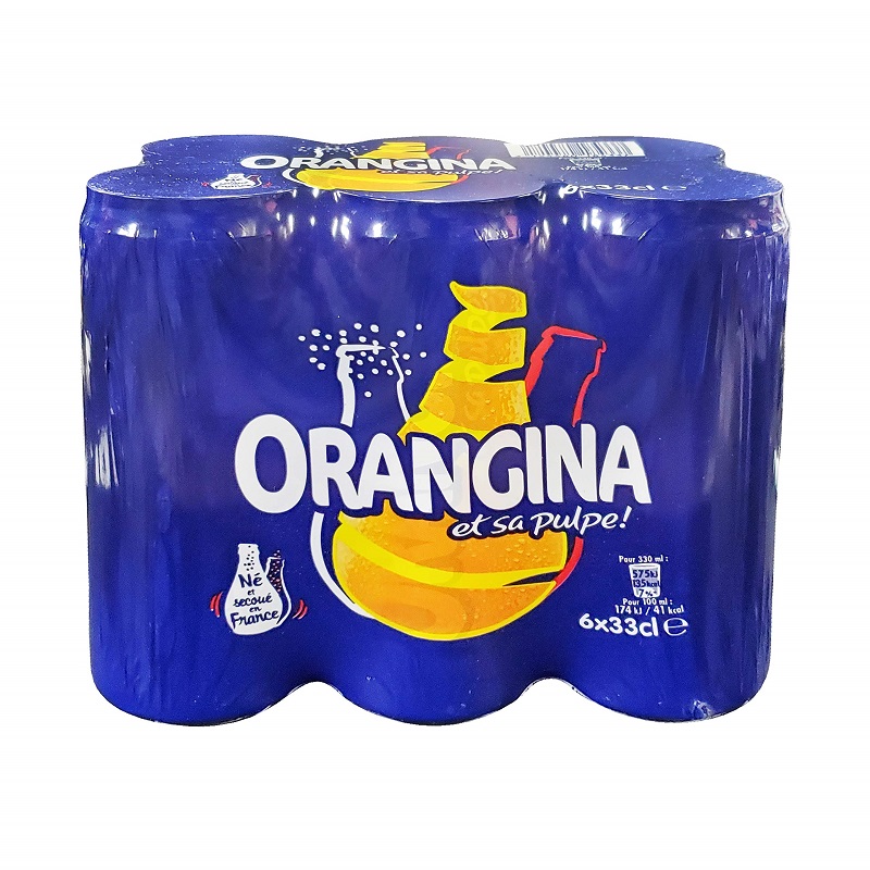 ORANGINA CAN PACK 6x330ml