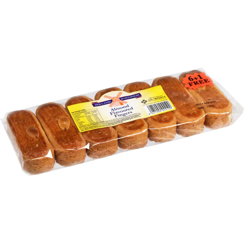 ALMOND FLAVOURED FINGERS 264g