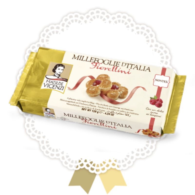 BOCCONCINI PUFF PASTRY RASPBERRY 125g