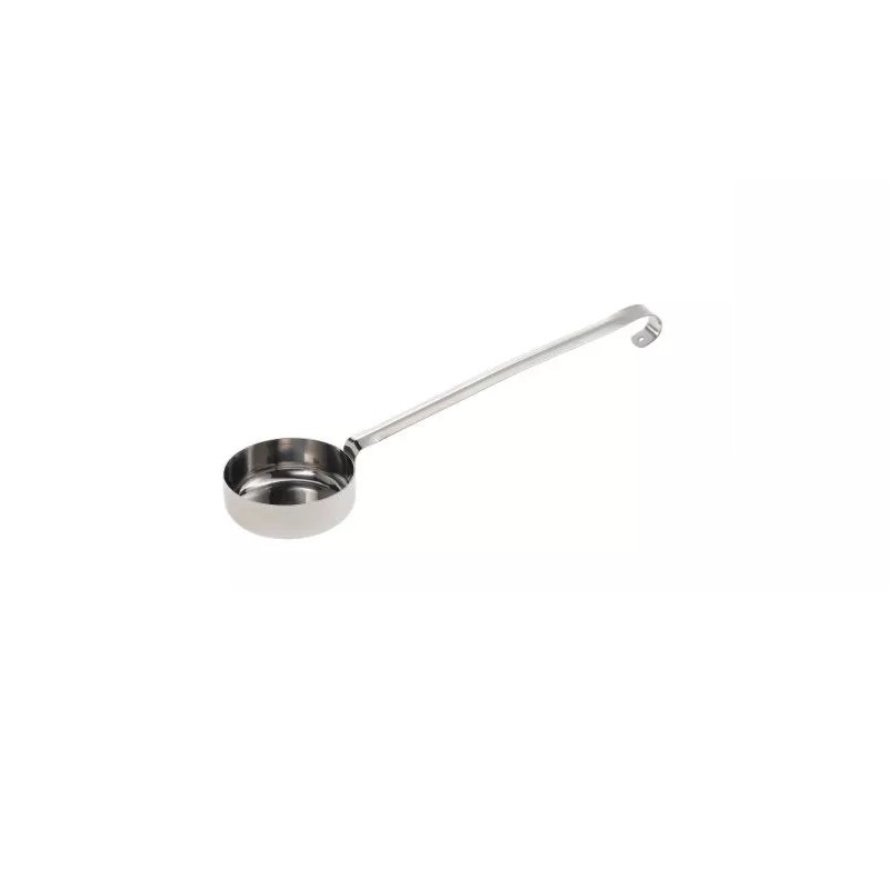 FLAT BOTTOM LADLE STAINLESS STEEL DOSE OF 170g